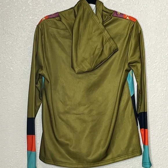 MISSLOOK Hooded Floral Jacket Sz Large - Picture 5 of 8